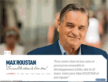 Tablet Screenshot of max-roustan.fr